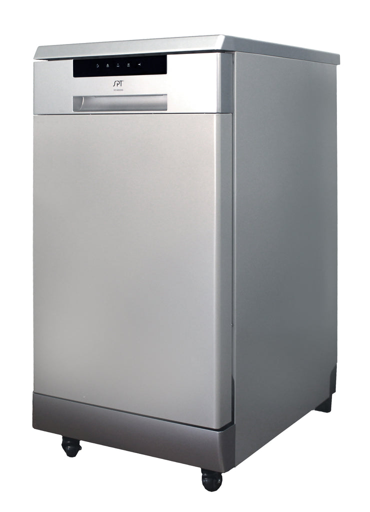 SPT - SD-9263SS: 18″ Energy Star Portable Dishwasher – Stainless Steel - Wine Cooler City