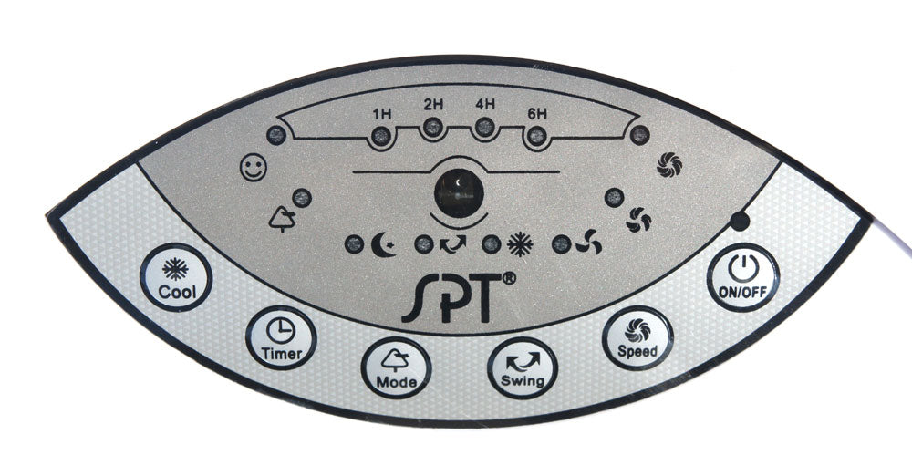 Evaporative Cooling Fan with 3D Cooling Pad - SF-614P