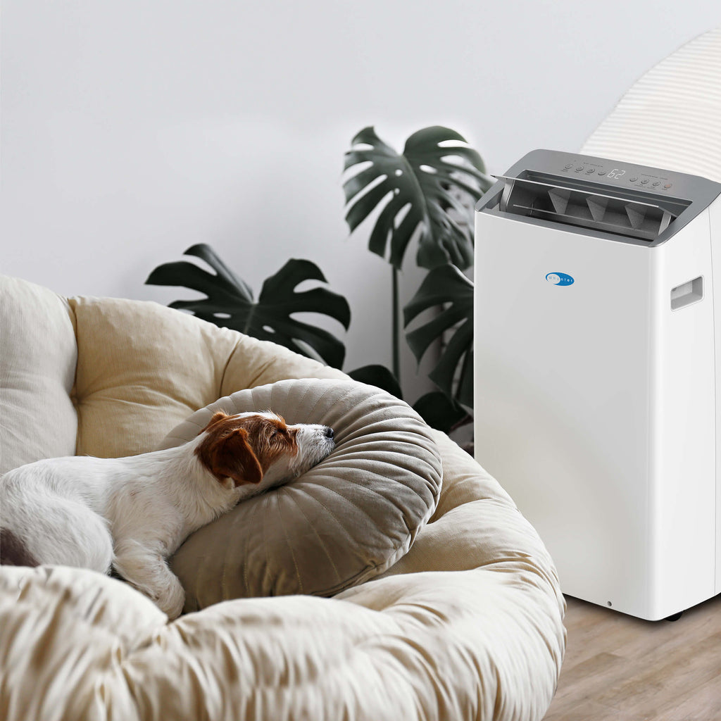Whynter ARC-1030WN 12,000 BTU (10,000 BTU SACC) NEX Inverter Dual Hose Cooling Portable Air Conditioner, Dehumidifier, and Fan with Smart Wi-Fi, Up to 500 sq ft in White