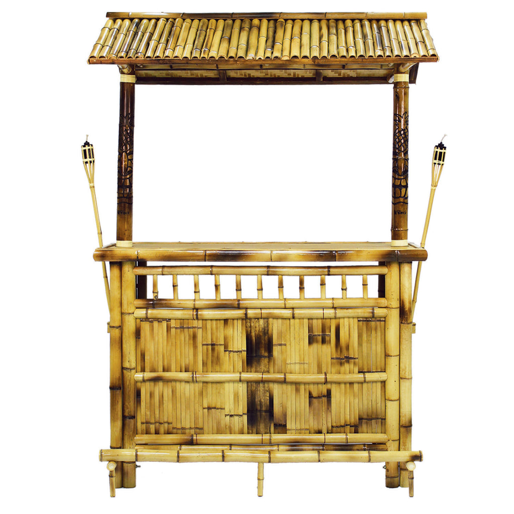 RAM Game Room 60" Bamboo Tiki Bar - TBAR60
