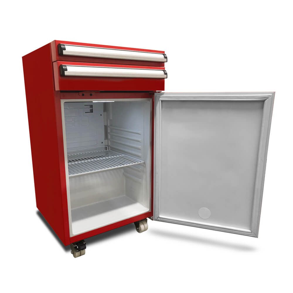 Whynter Portable 1.8 cu.ft. Tool Box Refrigerator with 2 Drawers and Lock - TBR-185SR - Wine Cooler City