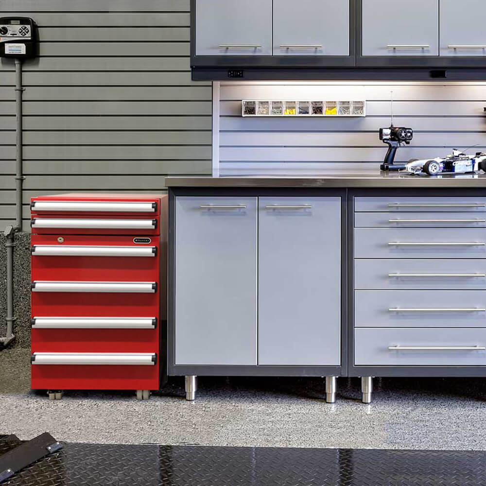 Whynter Portable 1.8 cu.ft. Tool Box Refrigerator with 2 Drawers and Lock - TBR-185SR - Wine Cooler City
