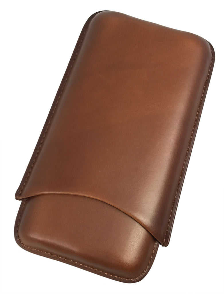 Visol Legend Brown Genuine Leather Case - Without Logo - Wine Cooler City