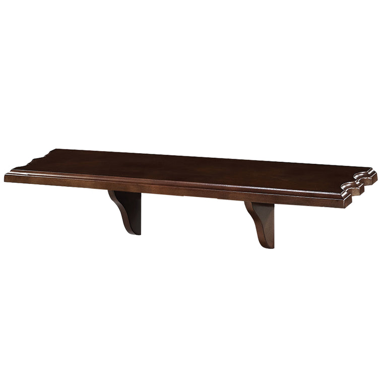 RAM Game Room Wall Shelf-Cappuccino - WSLF CAP
