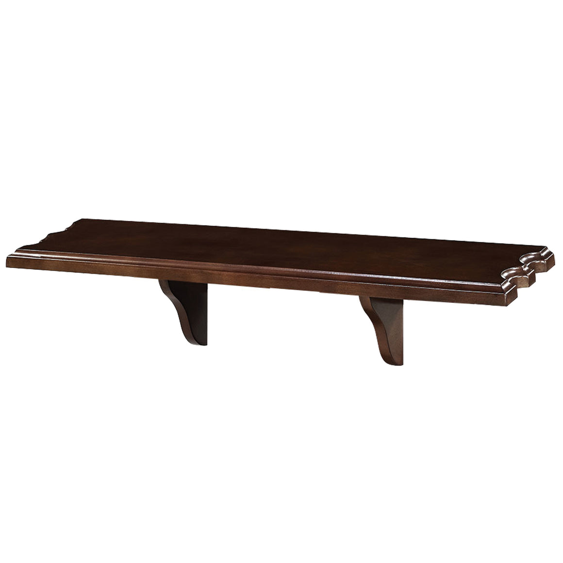RAM Game Room Wall Shelf-Cappuccino - WSLF CAP