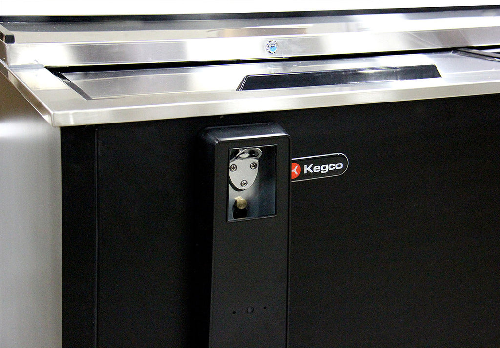 Kegco Commercial Horizontal Bottle Cooler - 28 cu. ft. Capacity Model: XCD-2695B