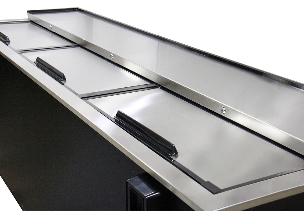 Kegco Commercial Horizontal Bottle Cooler - 28 cu. ft. Capacity Model: XCD-2695B