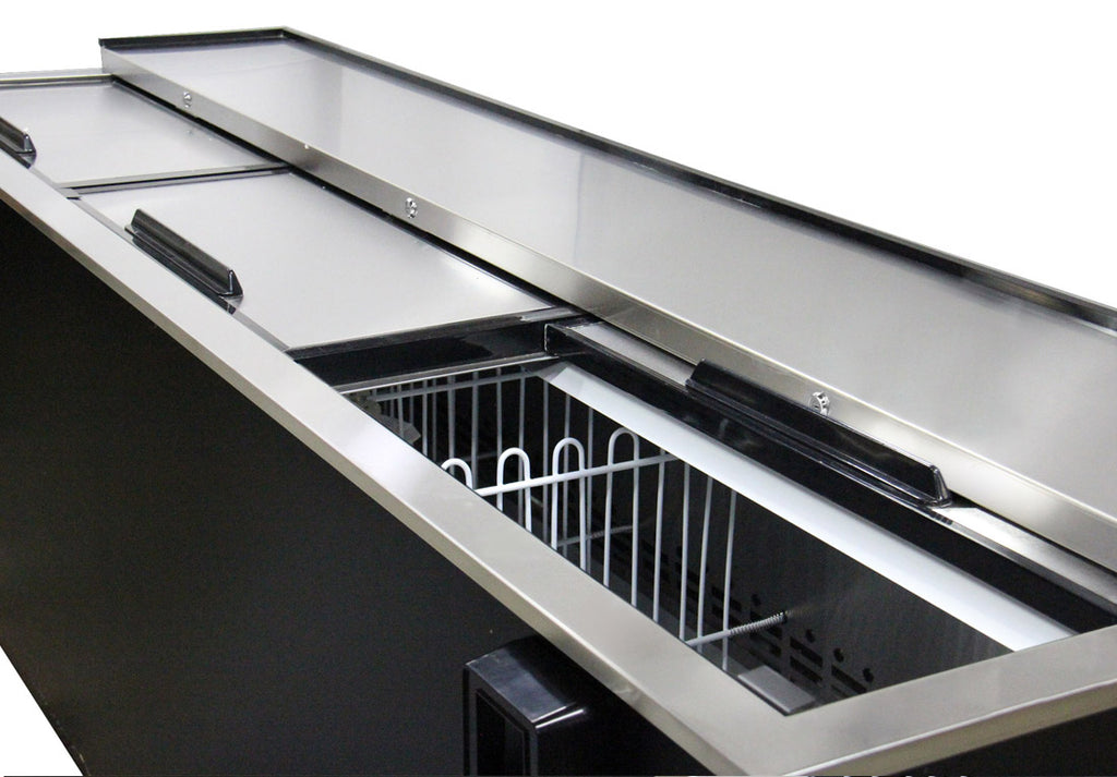 Kegco Commercial Horizontal Bottle Cooler - 28 cu. ft. Capacity Model: XCD-2695B