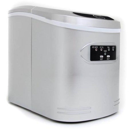 Whynter Compact Portable Ice Maker 27 lb capacity – Metallic Silver IMC-270MS - Wine Cooler City