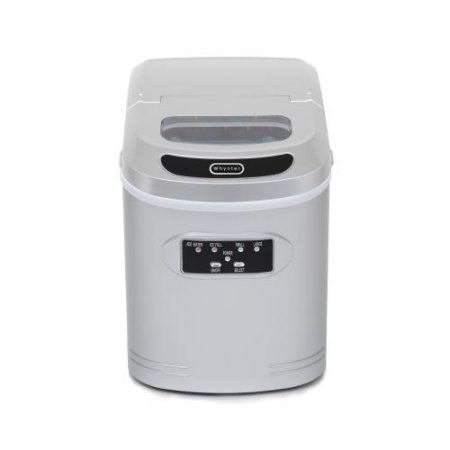 Whynter Compact Portable Ice Maker 27 lb capacity – Metallic Silver IMC-270MS - Wine Cooler City