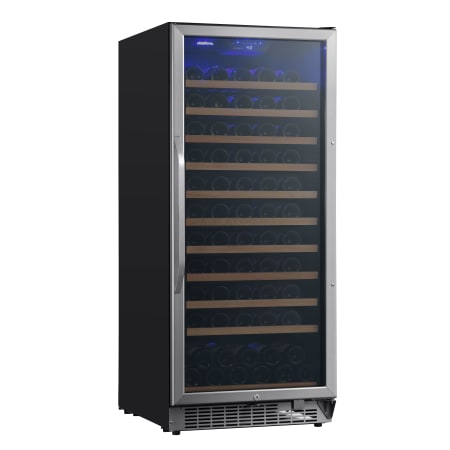 EdgeStar 24 Inch Wide 111 Bottle Capacity Free Standing Single Zone Wine Cooler with Even Cooling Technology - CWR1212SZ