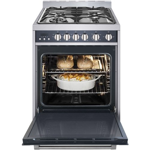 Magic Chef 24" Gas Freestanding Range, Convection Oven - Stainless - MCSRG24S