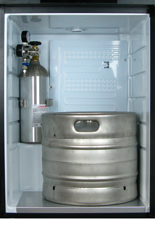 Kegco 24" Wide Triple Tap Stainless Steel Kegerator - K209SS-3NK - Wine Cooler City