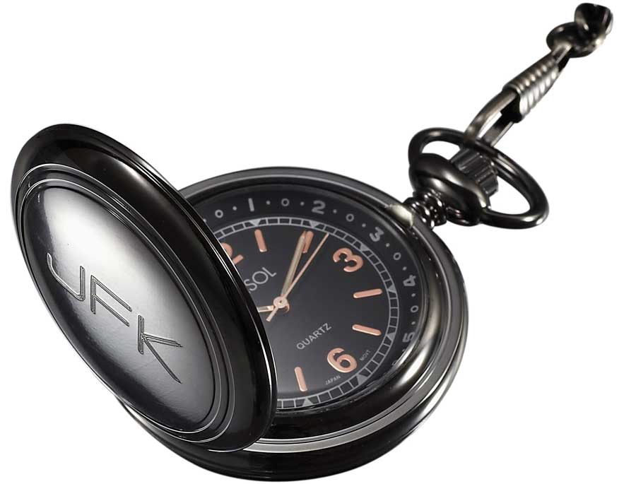Visol Diesel Gun Metal Pocket Watch - Wine Cooler City